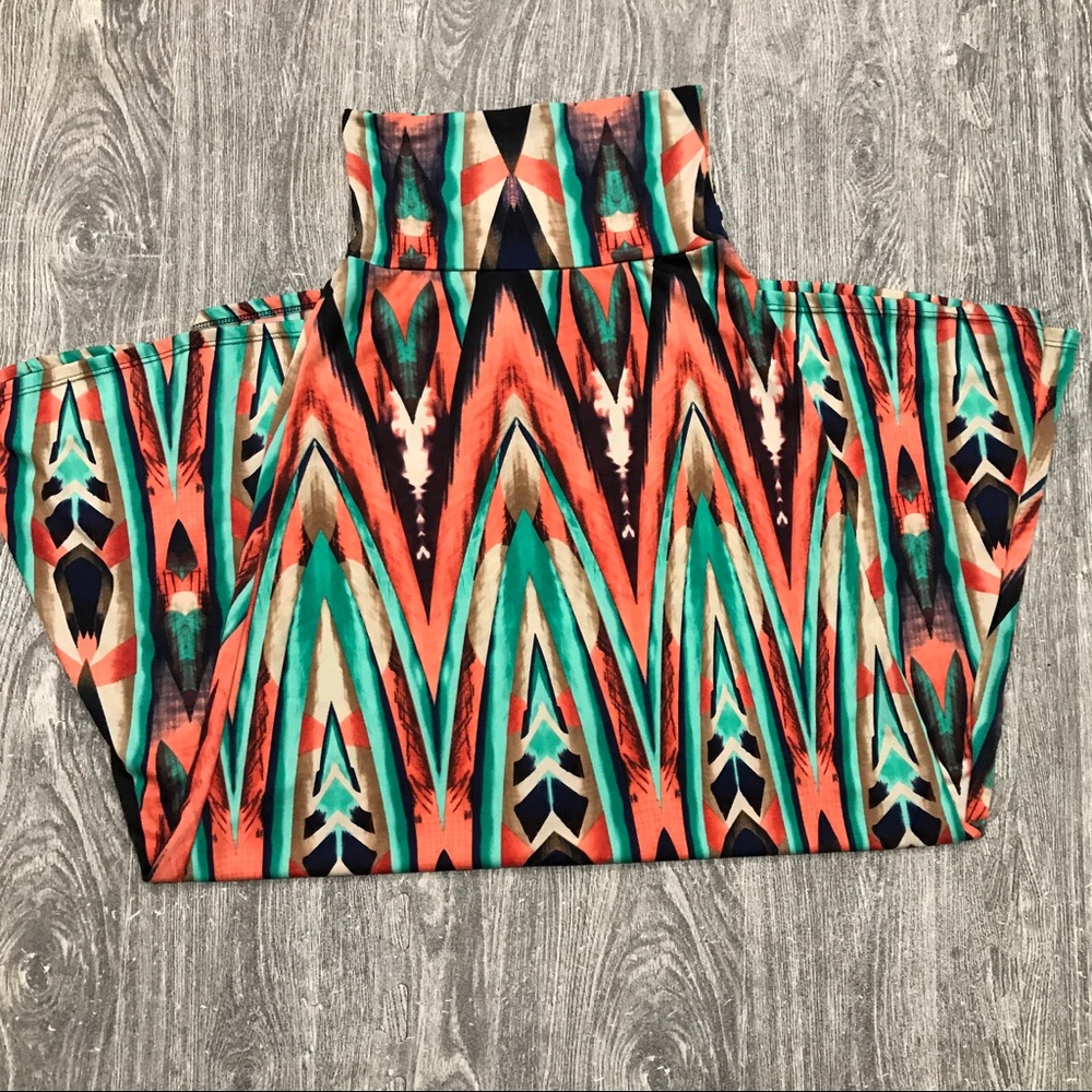 Multicolored Maxi Skirt
